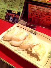 8料理:モチモチぎょうざプラス@博多っ子純情屋台・喜柳