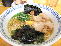 料理:玄海博多塩らーめん500円@こじま亭・大橋