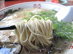 8ランチ:博多豚骨ラーメン麺@ラーメン博多荘・中州