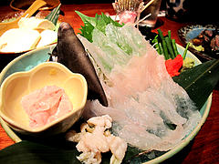 料理:かわはぎ1,180円@雑魚屋・天神福岡店