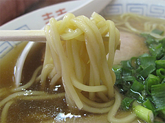料理:醤油ラーメンの麺@中国飯店・福岡市中央区平和