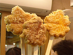 揚げもみじ饅頭150円(あんこ・クリーム・チーズ)@紅葉堂・宮島
