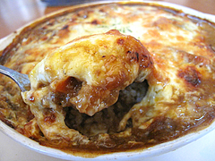 料理:焼カレー一口目@レストラン喫茶ハローコーヒー・クイズモール