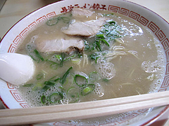 料理:ラーメン450円@長浜ラーメン・長浜御殿・長尾店