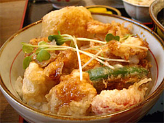 とり天親子丼@うどん屋『麺やほり野』