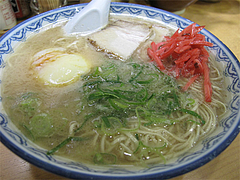 料理:たまごラーメン650円@赤のれん節ちゃんラーメン住吉店