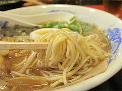 ランチ:ラーメン麺@そば処まさや・薬院