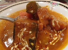 8ランチ:ベジタブルカレー野菜@シブシャンカル城西店