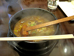 7ランチ:石焼牛すじカレーうどん580円@浪花うどん満永