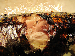 料理:サバの塩焼@やよい軒・天神2丁目店