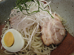 料理：つけ麺(普通盛)アップ＠一龍・小倉駅前