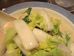 料理:霜降り白菜@長崎ちゃんぽん・リンガーハット・福岡天神店