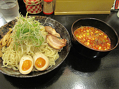 6ランチ:辛味噌つけそば大900円@廣島つけ麺本舗・ばくだん屋・大橋店