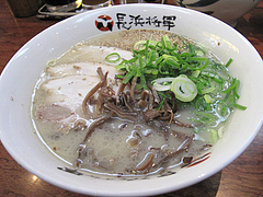 13ラーメン:チャーシューメン600円@長浜将軍・本店