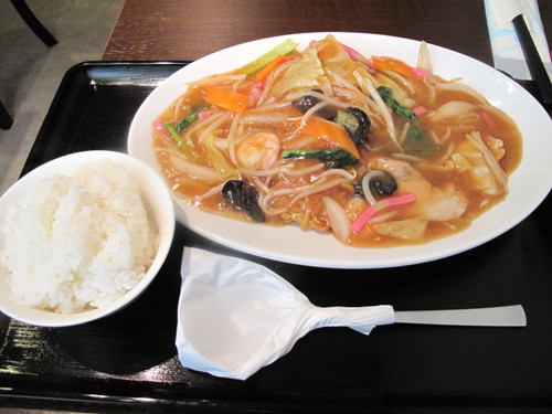 五目あんかけ皿うどん