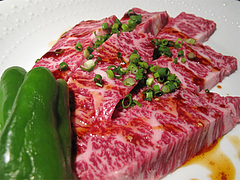 9焼肉:上ハラミ@焼肉・一真・天神