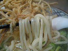 9ランチ:ごぼう天うどん麺@大助うどん・藤崎