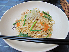 【ランチ】葱と小柱のペペロンチーノ880円@ピエトロ・バルコーネ・長尾店