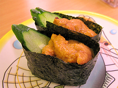 料理:うに@かっぱ寿司・博多半道橋店