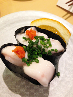 14フクの白子@唐戸市場寿司