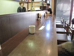 店内:カウンター席@虹の家(ななのや)