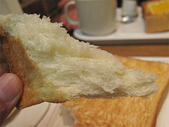 料理:トーストちぎる@ベークショップ・イワハシ・薬院店
