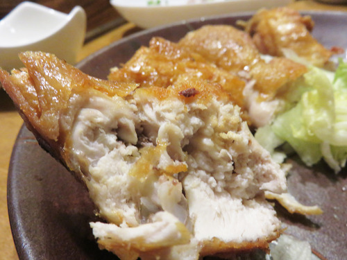 11ひな鶏の唐揚げ半身がんみ