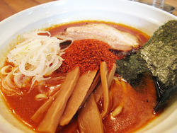 10辛辛らーめん750円@麺や兼虎