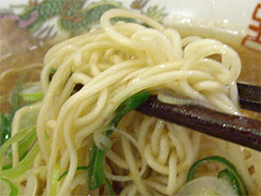 ラーメン麺ストレート@万力らーめん清川