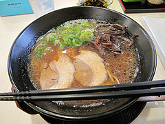 料理:醤油鶏豚骨てんきらーめん500円@麺や・てんき・平尾