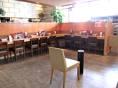 店内:カウンター席@レストラン喫茶ハローコーヒー・クイズモール