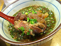 ランチ:バラ軟骨チャーシュー@つけ麺・麺屋・光喜・福岡