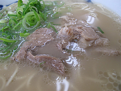 料理:ラーメン肉@元祖長浜家ラーメン・中央区港