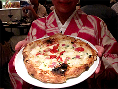 ディナー:ピッツァ・ガエターノ1850円@Pizzeria Da Gaetano(ピッツェリア・ダ・ガエターノ)・薬院・福岡
