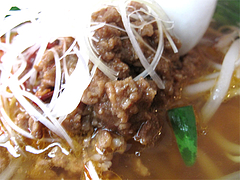 料理:台湾ラーメン肉味噌@点心楼・台北・薬院店