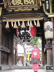 外観:櫛田神社前@博多つけうどん・忍々・櫛田神社前