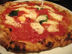 ディナー:マルゲリータアップ@Pizzeria Da Gaetano(ピッツェリア・ダ・ガエターノ)・薬院・福岡