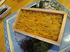 10料理:ウニ板@河太郎・中州本店