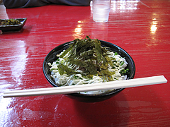 14ランチ:肉味噌マヨネーズごはん@麺や・金の豚・ラーメン・野方