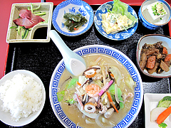 料理:日替セット650円@白頭山・福岡店