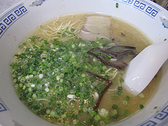 料理:ラーメン450円@うさぎ亭・上牟田