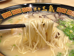 13ラー麦麺カタ@三氣・姪浜大通り福重