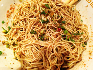9汁なし担々麺まぜる@赤鬼