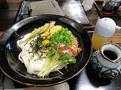 料理:山いもぶっかけ650円@うどん・麺屋岩田