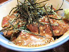 料理:ぶり丼アップ@旬美食彩たなごころ・渡辺通