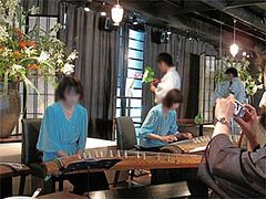 店内:お琴の演奏@HAKATA-ONO(ハカタオノ)・天神