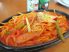 料理:昭和のナポリタンアップ@レストラン喫茶ハローコーヒー・クイズモール