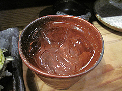 22居酒屋:喜界島・黒糖焼酎・朝日@海鮮居酒屋ふじけん・大名・天神・西通り