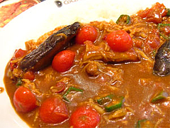 チキンと夏野菜カレー780円@ココイチ(カレーハウスCoCo壱番屋)