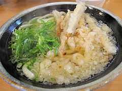 料理:ごぼう天うどん420円@長住うどん・福岡市南区